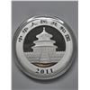 Image 2 : 2011 China Panda 1oz silver dollar coin