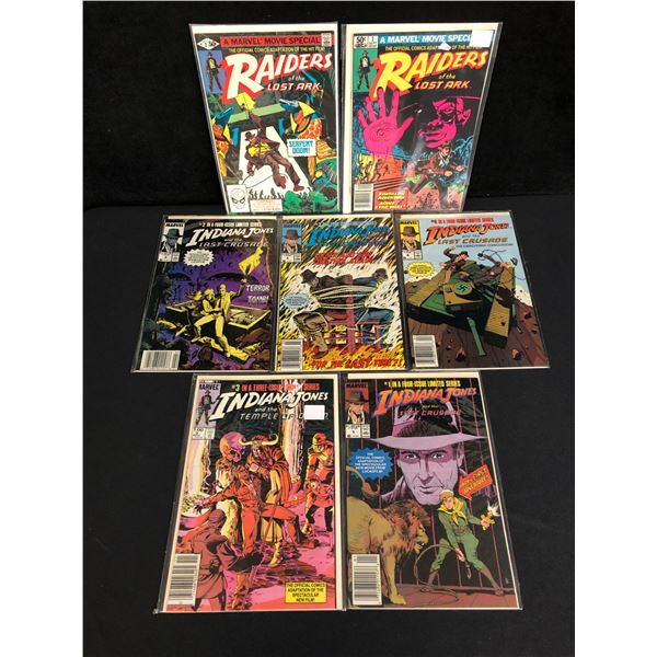 INDIANA JONES COMIC BOOK LOT (MARVEL COMICS)