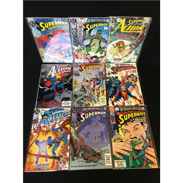 ASSORTED SUPERMAN COMIC BOOK LOT (DC COMICS)