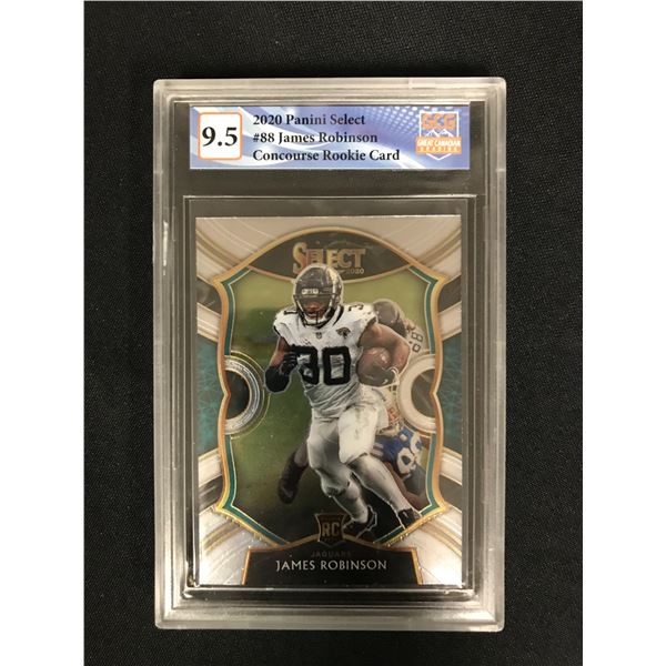 2020 PANINI SELECT NO.88 JAMES ROBINSON CONCOURSE RC (GCG 9.5)