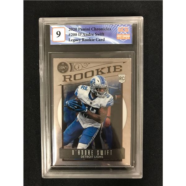 2020 PANINI CHRONICLES NO.208 D'ANDRE SWIFT LEGACY RC (GCG 9)