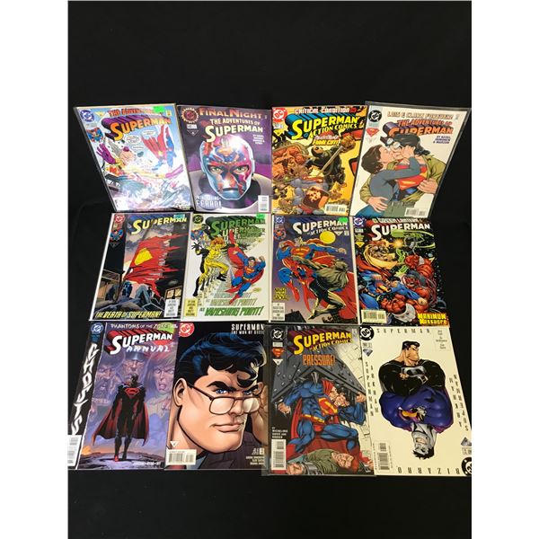 ASSORTED  SUPERMAN COMIC BOOK LOT