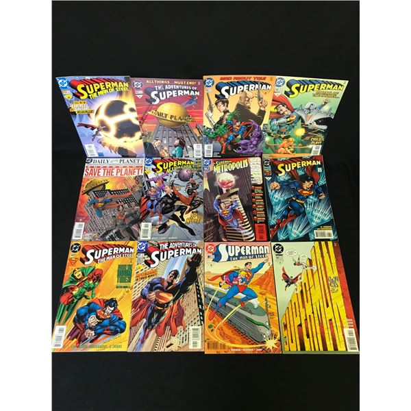 ASSORTED  SUPERMAN COMIC BOOK LOT