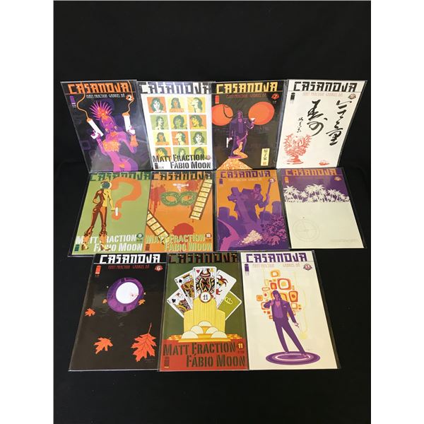 CASANOVA COMIC BOOK LOT