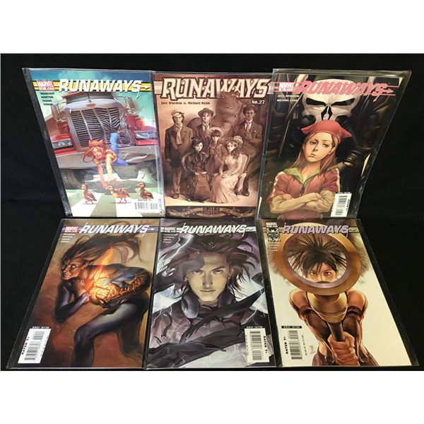 RUNAWAYS COMIC BOOK LOT (MARVEL COMICS)