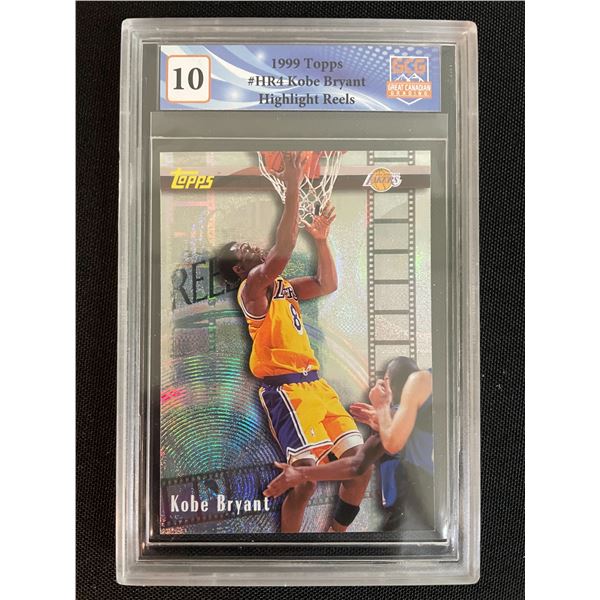 1999 TOPPS NO.HR4 KOBE BRYANT HIGHLIGHT REELS (GCG 10)