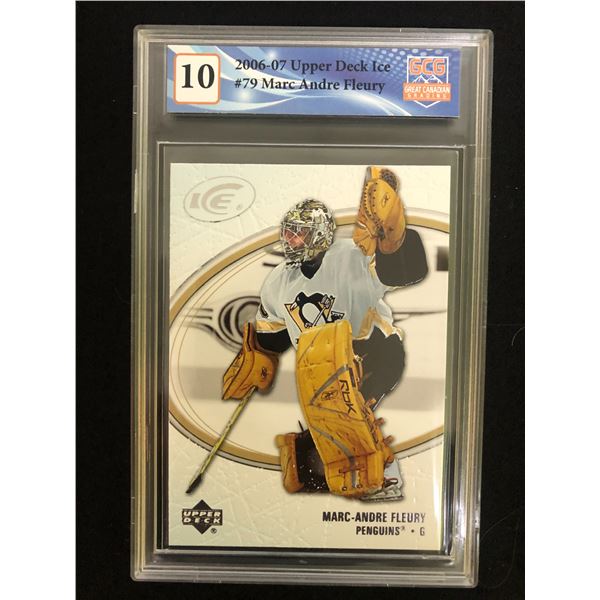 2006-07 UPPER DECK ICE NO.79 MARC ANDRE FLEURY (GCG 10)