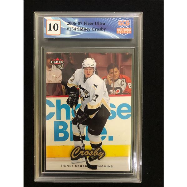 2006-07 FLEER ULTRA NO.154 SIDNEY CROSBY (GCG 10)