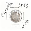 Image 1 : 1918 Canadian Silver Five Cent