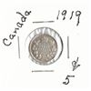 Image 1 : 1919 Canadian Silver Five Cent