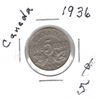 Image 1 : 1936 Canadian Five Cent