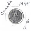 Image 1 : 1945 Canadian Five Cent
