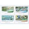Image 1 : Canada Post 1991 Kayak - Canoe - Boats
