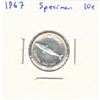 Image 1 : 1967 Canadian Specimen Ten Cent