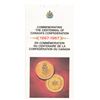 Image 3 : Commemorative Canada 1867 1967 Confederation Centennial token, WITH The Original Pamphlet