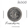 Image 1 : 2000 Canadian Twenty-Five Cent - Freedom