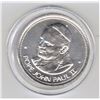 Image 1 : Pope John Paul II Alberta Visit Medallion - in case