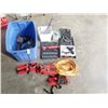 Image 1 : TOTE OF TOOLS, WRENCHES, BIT SET, SOLDERING GUN, EXTENTION CORD