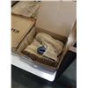 Image 2 : COMBAT BOOTS SIZE 8.5 AND 8 WOMENS, WOOD AMMO CRATE
