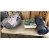 Image 1 : 6 PERSON TENT, WOODS TWIN AIR MATTRESS AND CAMP SLEEPING PAD