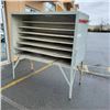 Image 1 : 6FT HEAVY DUTY METAL AND WOOD SHELVING UNIT 34"Dx69"W