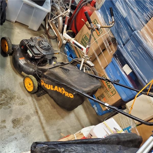 POULAN PRO GAS LAWNMOWER 550E SERIES