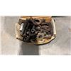 Image 2 : 2 PAILS AND BOX OF NUTS AND BOLTS