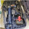 Image 2 : LINCOLN ELECTRIC 14.4V CORDLESS GREASE GUN WORKING, NO CHARGER AND BOX OF TOOLS