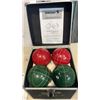 Image 2 : CASED BOCCE BALL SET