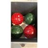 Image 4 : CASED BOCCE BALL SET