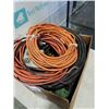 Image 3 : BOX OF EXTENTION CORDS AND POWER CABLES