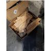 Image 2 : 2 BOXES OF WOOD WEDGES AND SHOP HARDWARE