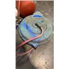 Image 2 : AIR HOSE REEL, AIR TANK, FILTER AND FITTINGS AND PLASTIC TANK