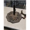 Image 2 : IRON UMBRELLA STAND AND IRON COBBLERS ANVIL