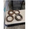 Image 1 : 4 COILS OF WIRE CABLE, 2 WITH HOOKS