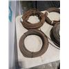 Image 2 : 4 COILS OF WIRE CABLE, 2 WITH HOOKS