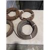 Image 3 : 4 COILS OF WIRE CABLE, 2 WITH HOOKS