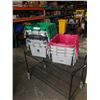 Image 1 : 9 STORAGE TOTES WITH BUILT IN LIDS