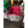 Image 2 : 9 STORAGE TOTES WITH BUILT IN LIDS