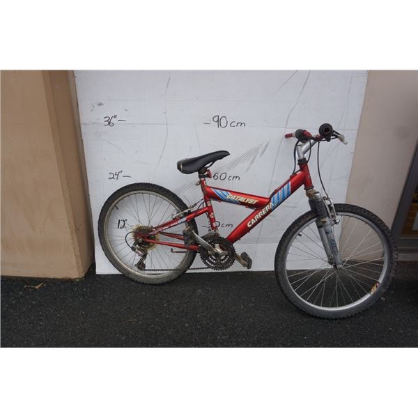 RED CARRERA BIKE