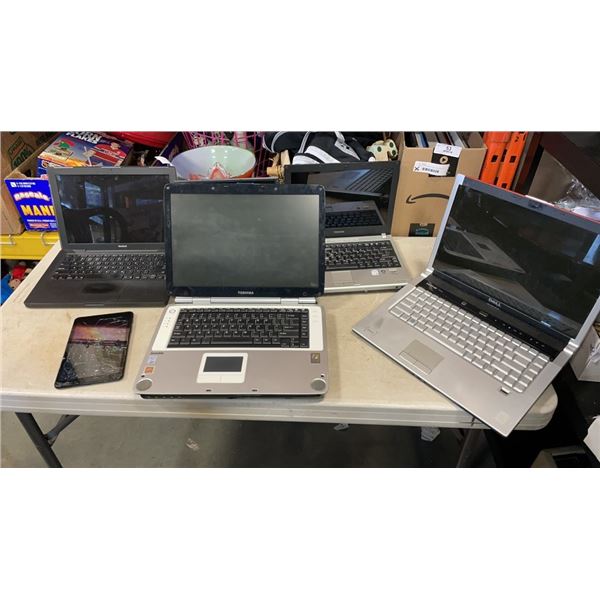 5 PARTS LAPTOPS AND PARTS TABLET