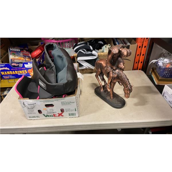 SWEAT BANDS, HORSE FIGURE AND MASSAGE BELT