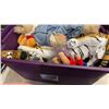 Image 2 : TOTE OF PLUSH AND COLLECTOR DOLLS