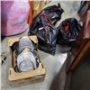Image 1 : 3 BAGS OF AMAZON OVERSTOCK ITEMS AND LARGE QUANTITY OF METAL BASKETS