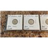Image 2 : 4 CANADA DIMES 1949-1952 .800 SILVER