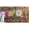 Image 1 : 2 USA "COPY" COINS - 2011 LIBERTY (GOLD), 1849 $1 (GOLD) MINT COINS