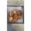 Image 2 : 25 UNCIRCULATED HALF PENNIES 1967