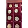 Image 3 : 20 UNCIRCULATED 1967 ONE PENNIES DISPLAY CASE