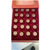 Image 2 : 20 UK COINS OALL OVER 100 YEARS OLD IN DISPLAY  CASE