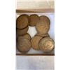 Image 2 : 20 UK COPPER PENNIES KING